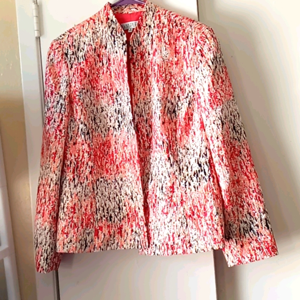 A beautiful women's multicolored  jacket.